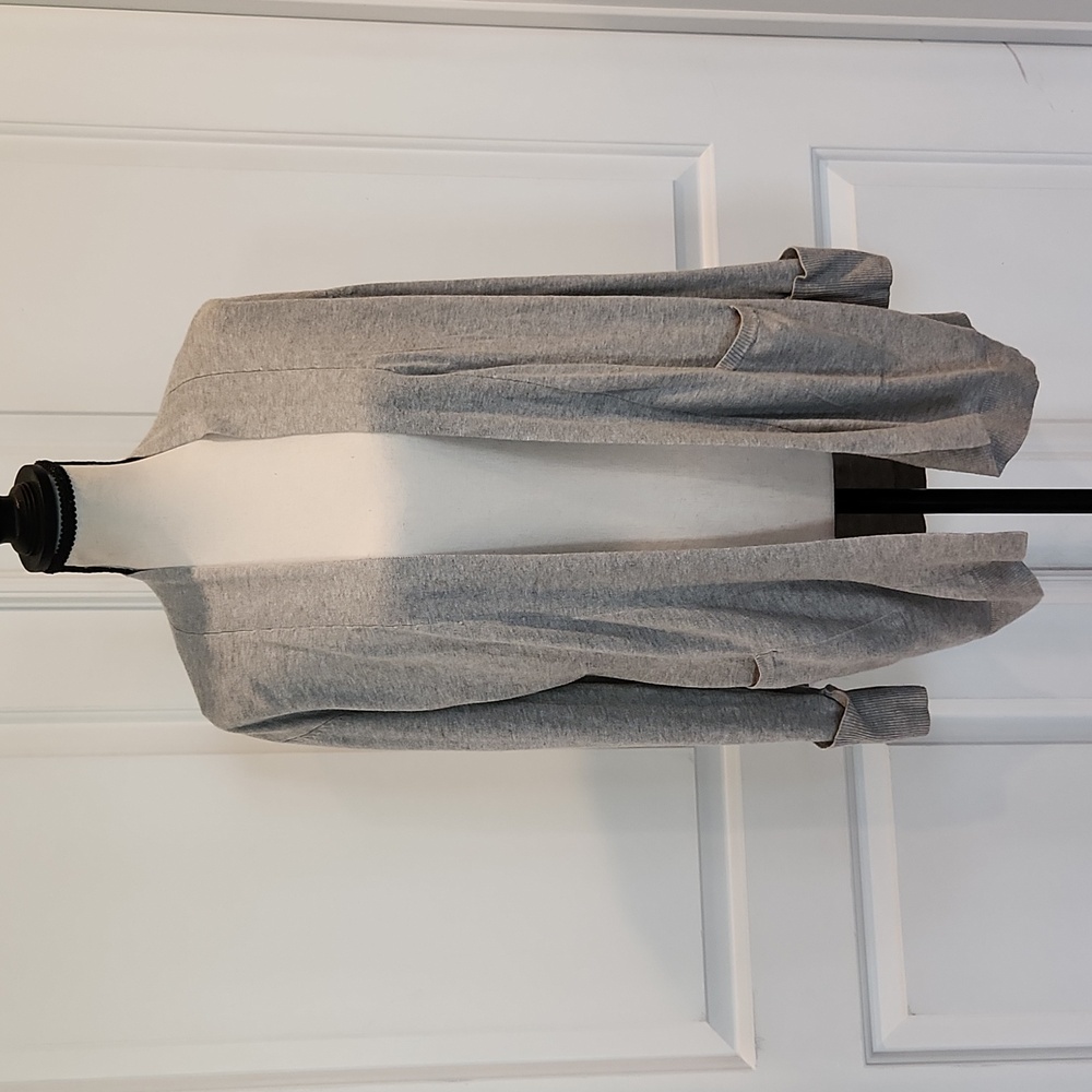 Peyton Primrose Light Gray Open Cardigan Size‎ Small